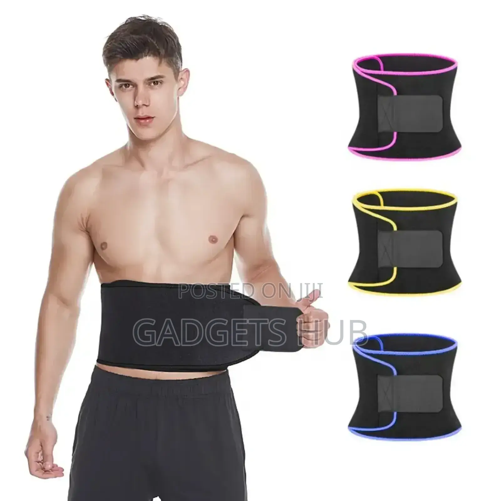 Sweat Belt Waist Trimmer Slimming Tummy Band