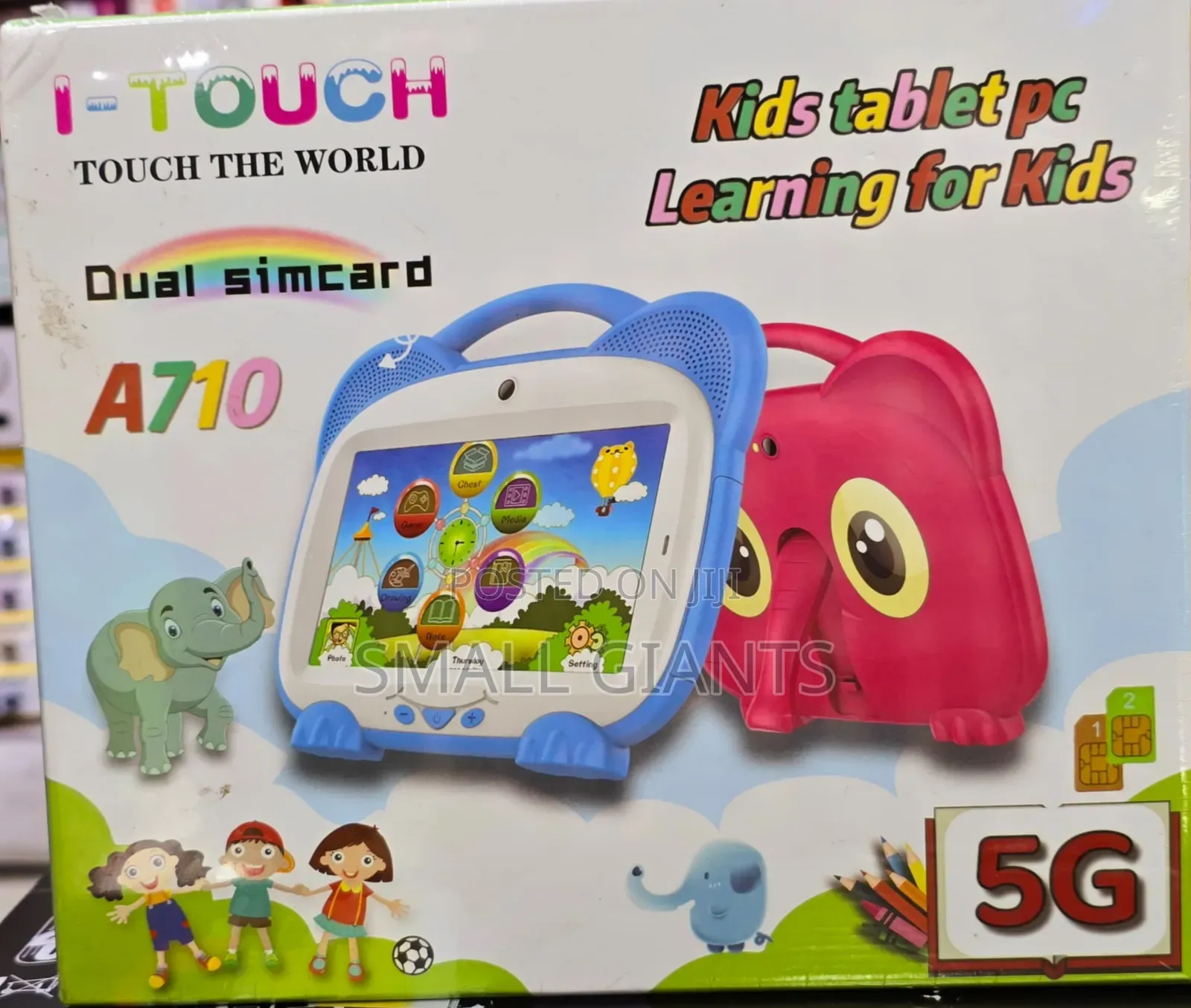 I- Touch Dual Simcard Kids Tablet 128GB
