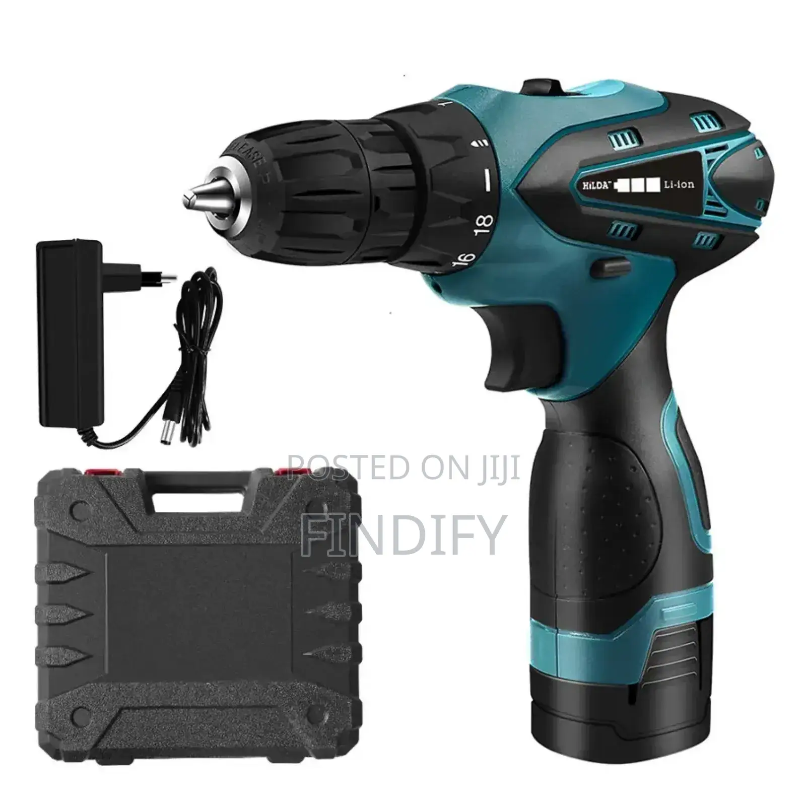 Cordless Hand Drill 2 Batteries