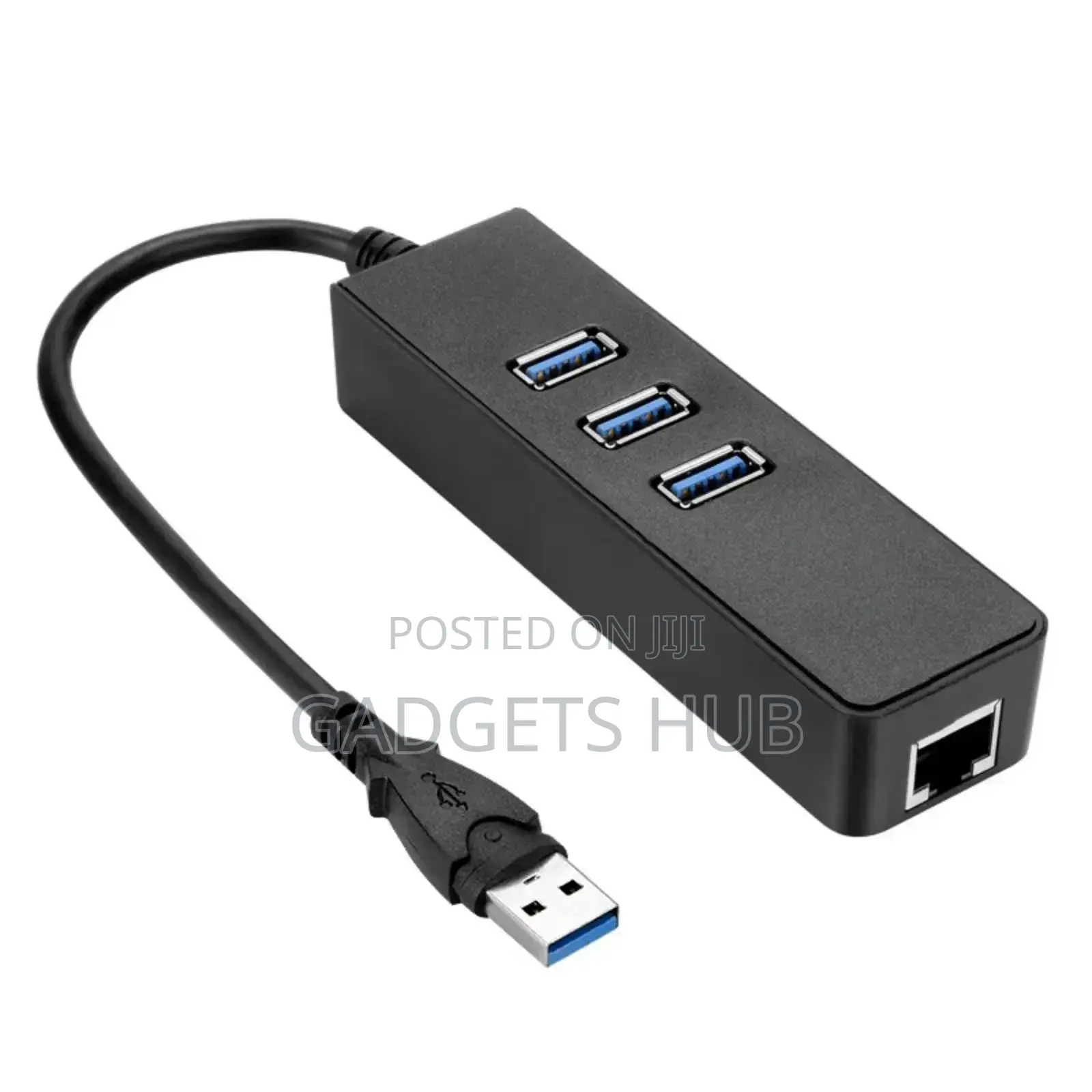 USB To Usb And Ethernet Hub 2.0 Speed