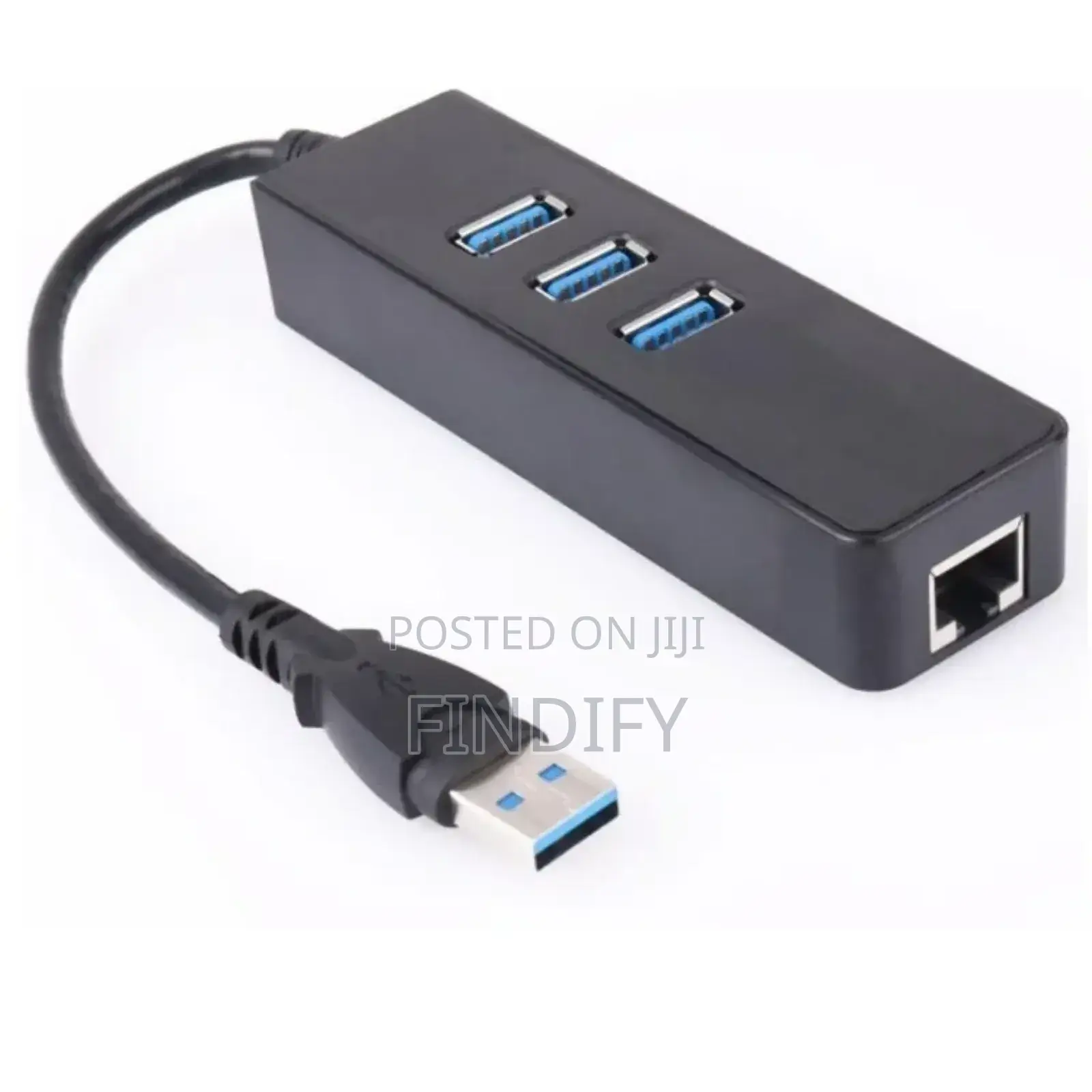 USB To Usb And Ethernet Hub 2.0 Speed