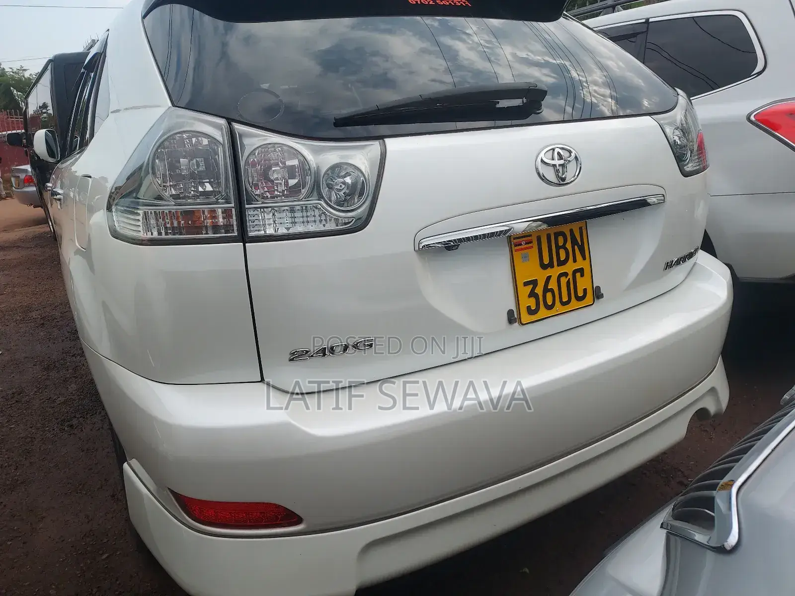 Toyota Harrier 2.4 2008 White
