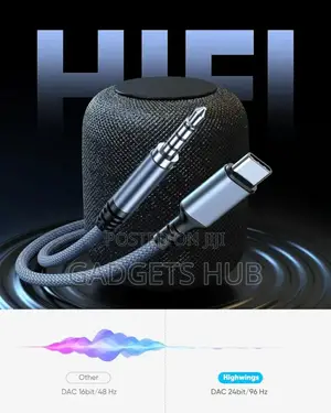 TYPE-C To 3.5mm AUX Digital Audio Decoding
Headphone Adapter