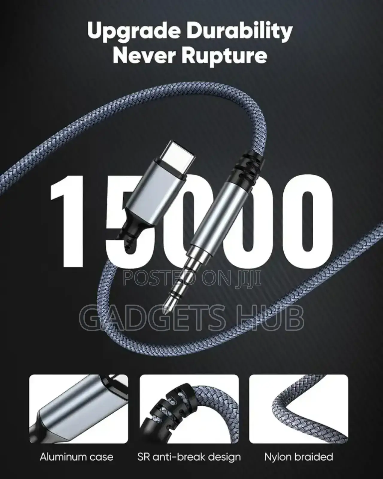 TYPE-C To 3.5mm AUX Digital Audio Decoding
Headphone Adapter