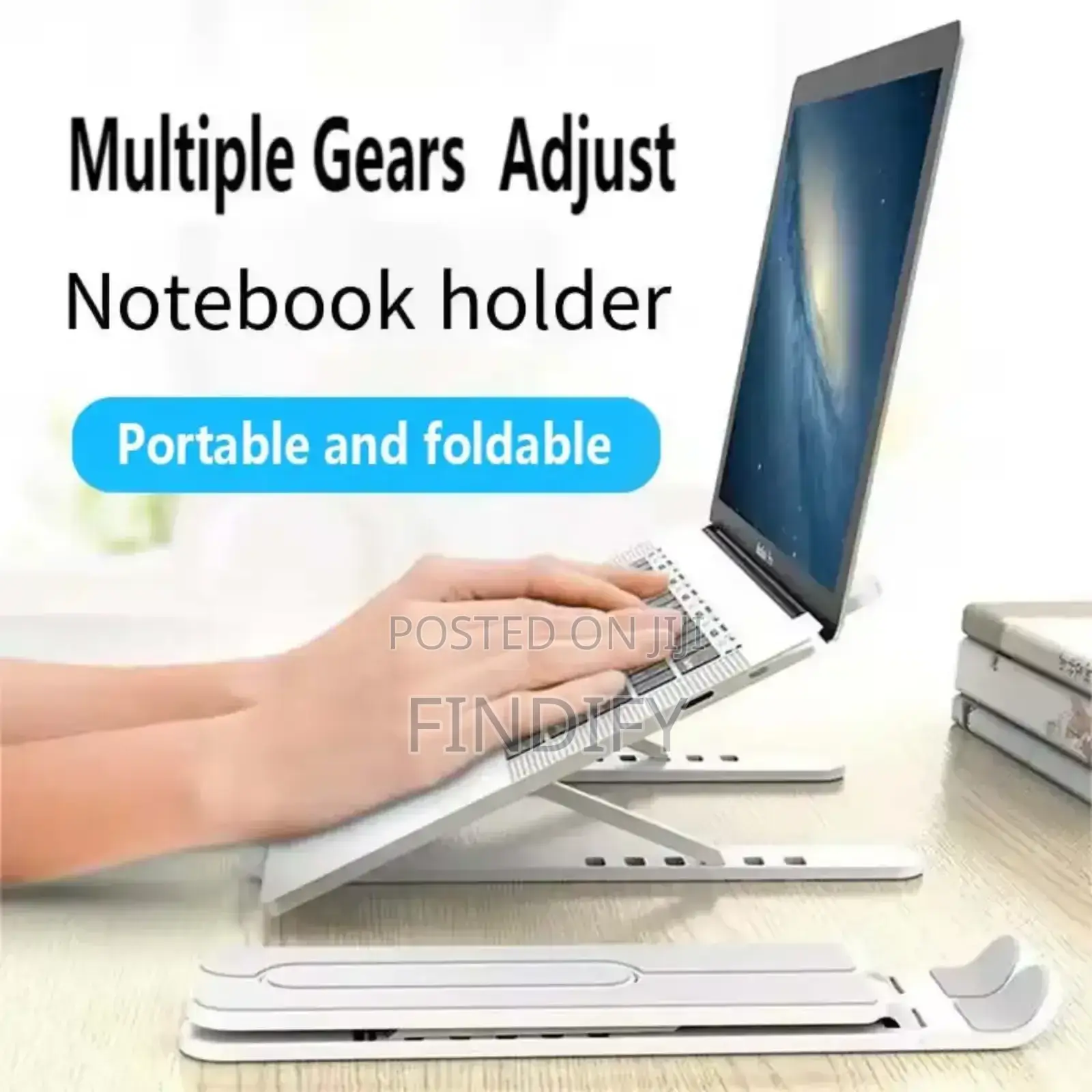 Portable Laptop Stand Adjustable Aluminum
Computer Stand