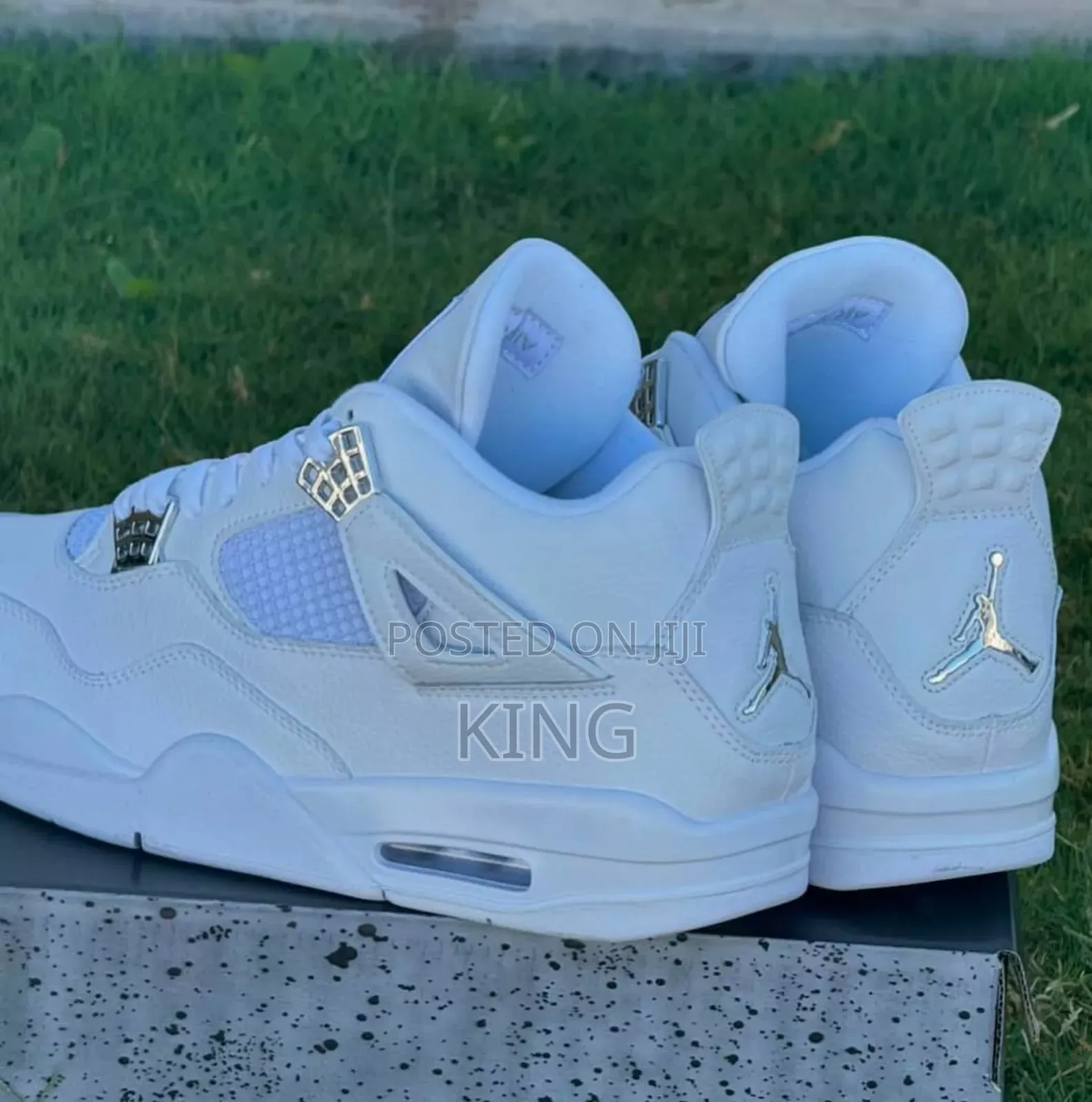 Actual Jordan 4 "Pure Money"