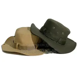 Men Women Wide Brim Casual Travel 
Museveni Hat Bucket Hat