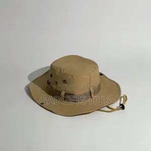 Men Women Wide Brim Casual Travel 
Museveni Hat Bucket Hat