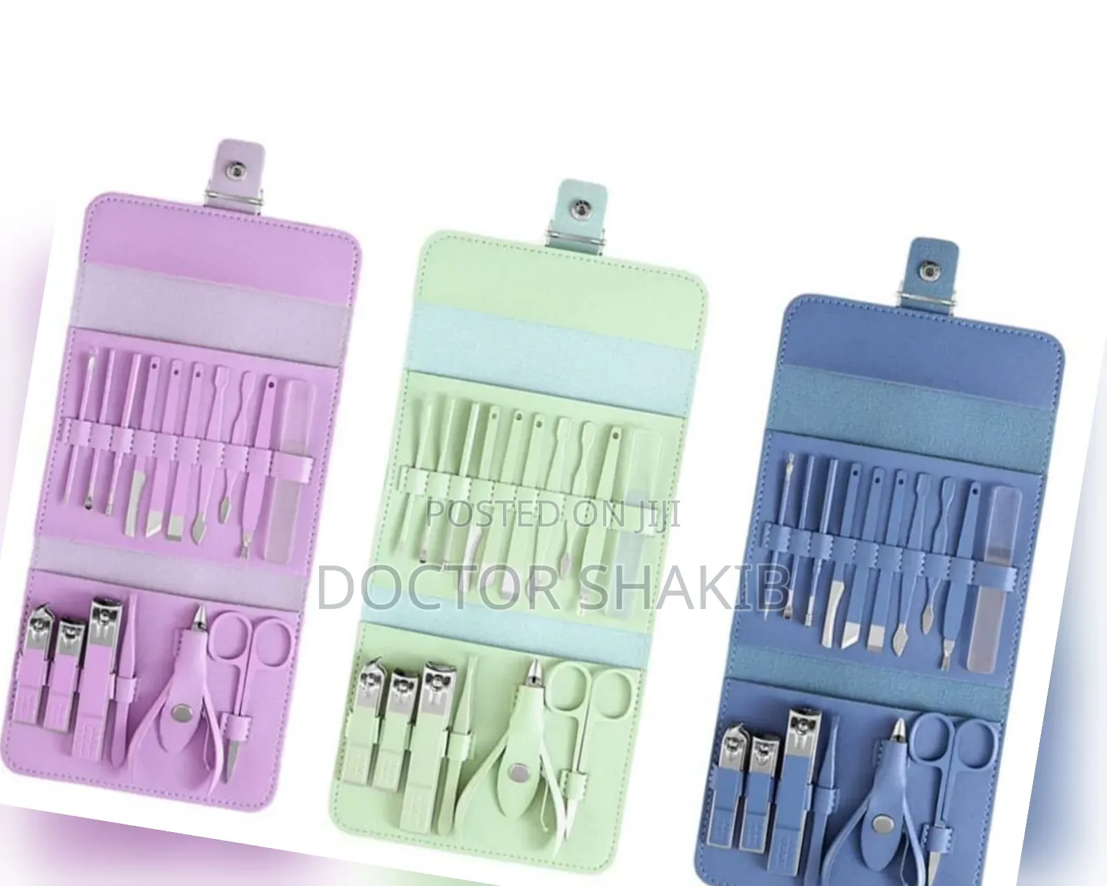New Authentic Manicure and Pedicure Tool Kit