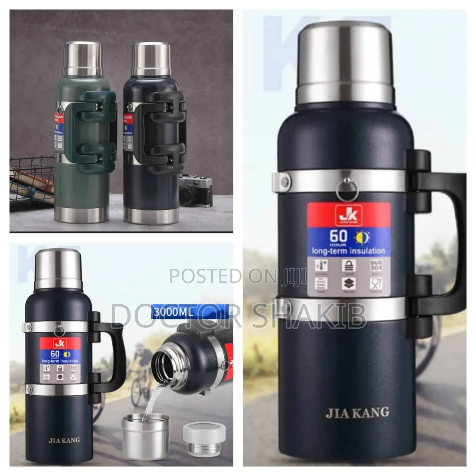 New 3000ml Hot and Hot Water Flask