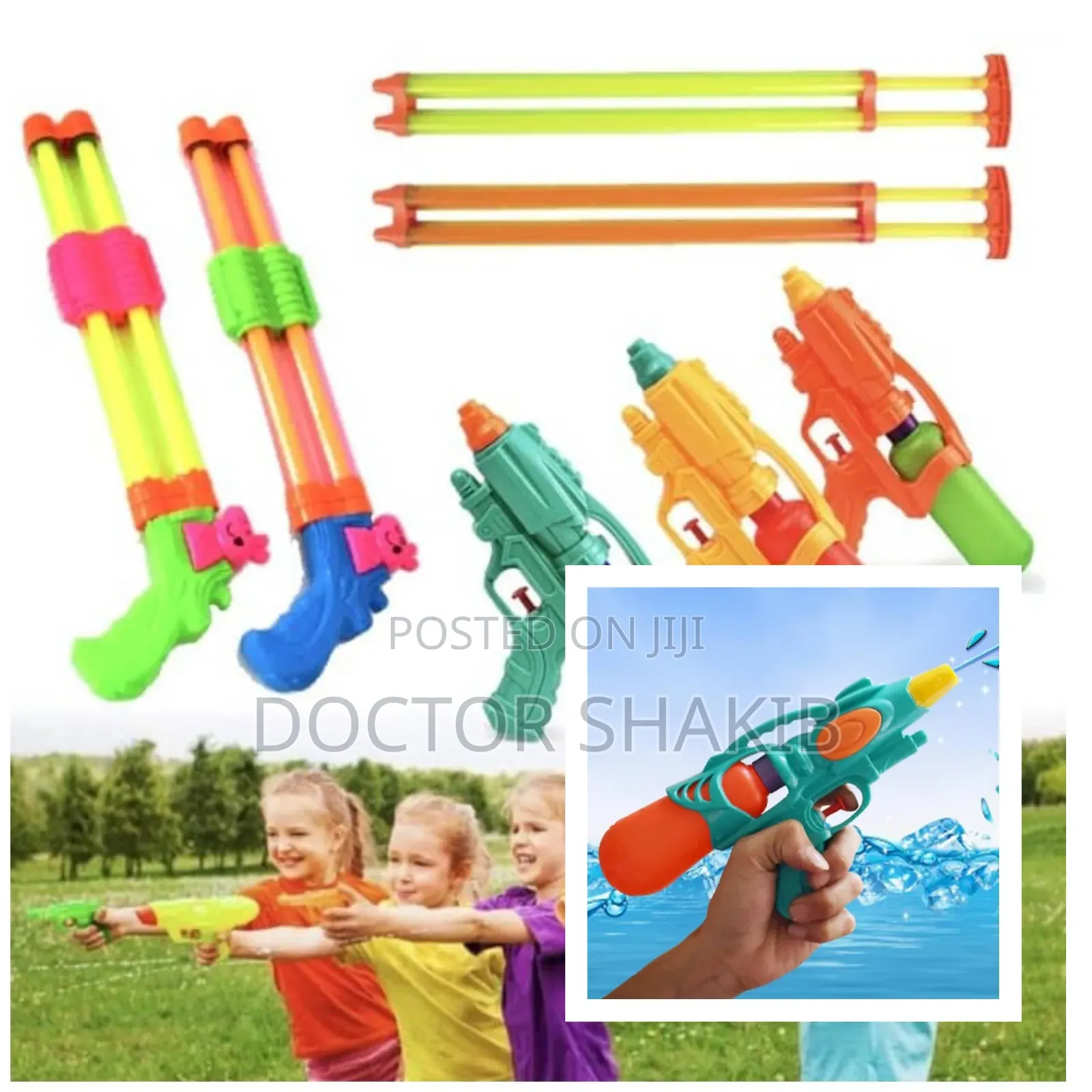 Press Type Mini Pressure Kids Water Gun Toys