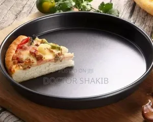 Silicone Black Pizza Serving Plate