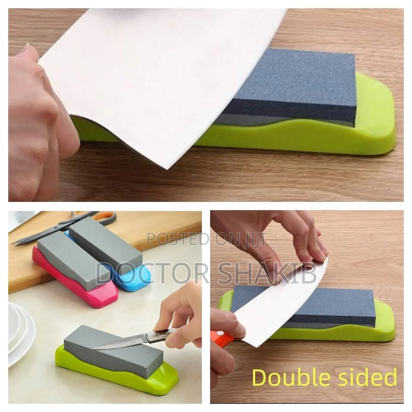New Double Sided Knife Sharpener