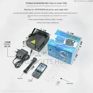 Mini LED Laser Projector Xmas Decorations Laser
Disco Light