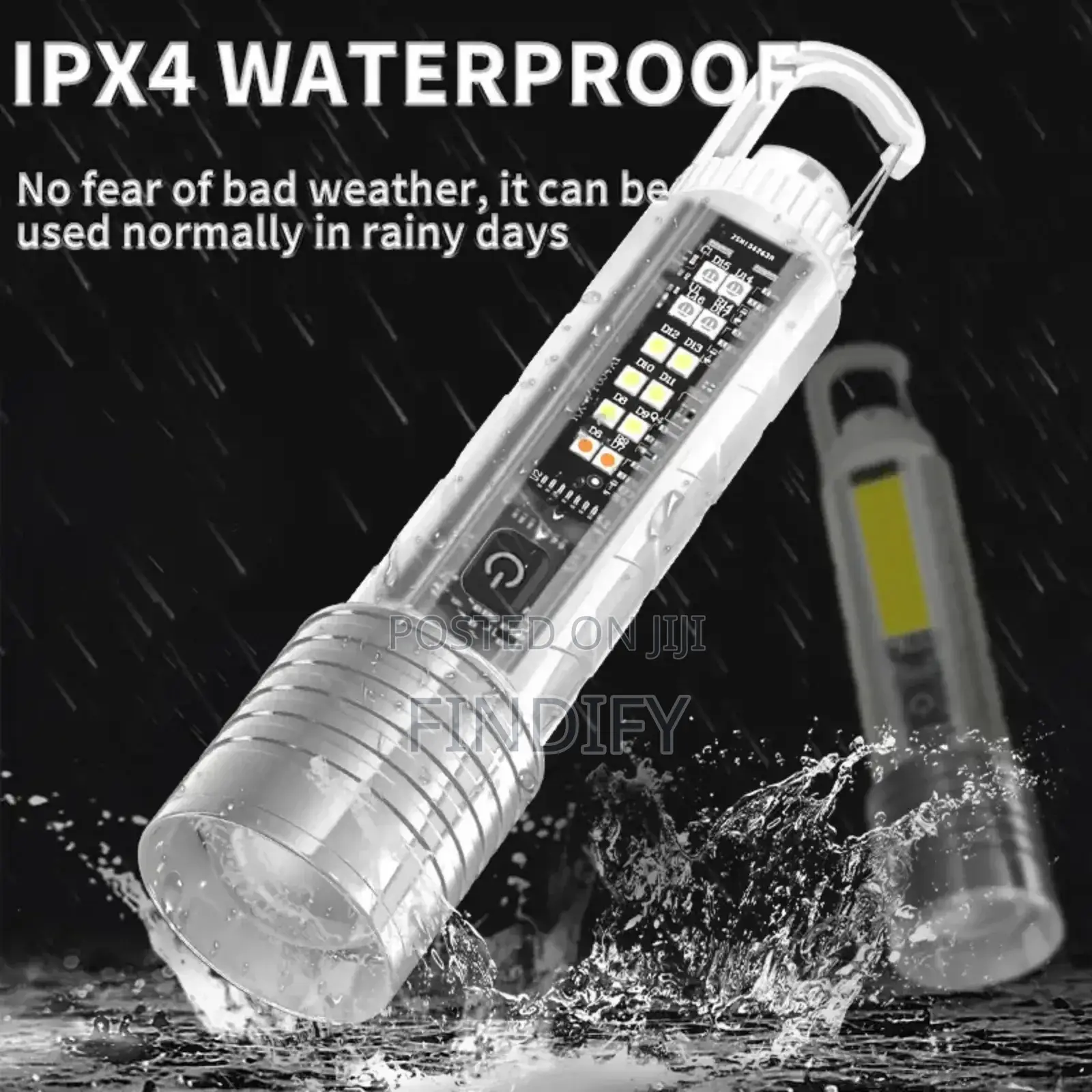 Mini Camping Flashlight Super Bright Zoom
Rechargeable Torch