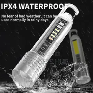 Mini Camping Flashlight Super Bright Zoom
Rechargeable Torch