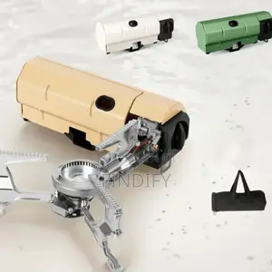 Camping Gas Stove Flame Adjustable Wind-proof
Portable