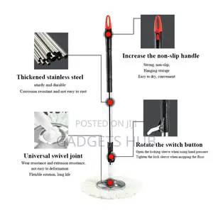 360 ° Water Throwing Spinning Mop Double Drive
Mop Rotating
