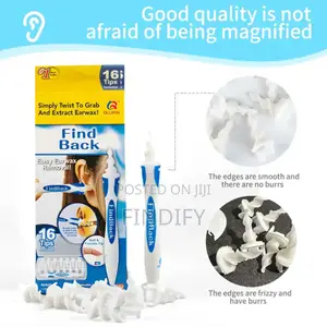 Ear Cleaner Soft Silicone Earpick 360 Degree Ear
Wax Remover