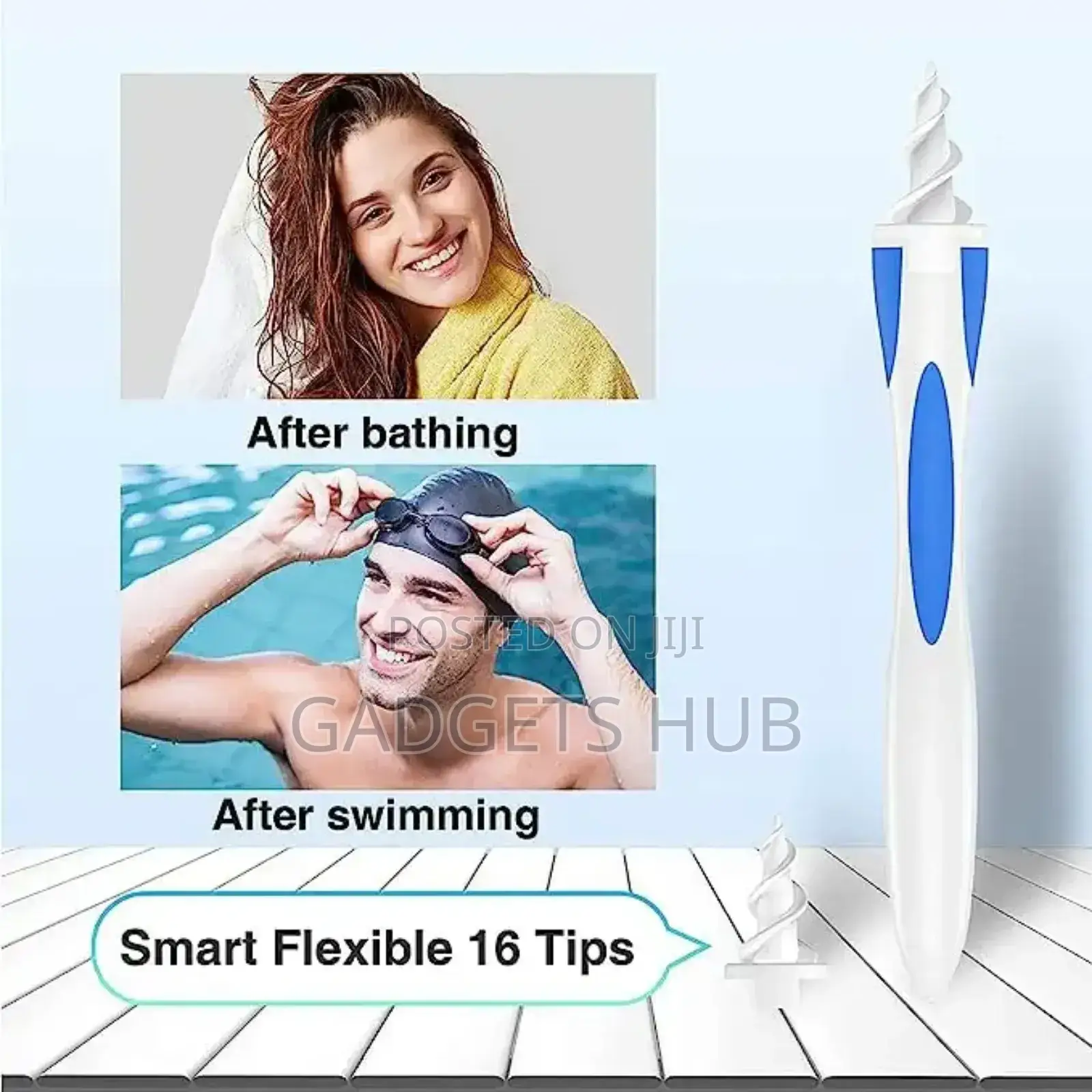 Ear Cleaner Soft Silicone Earpick 360 Degree Ear
Wax Remover