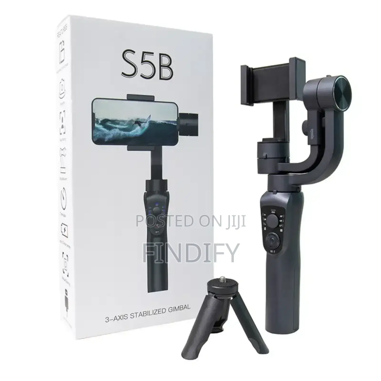 3-axis Handheld Gimbal Stabilizer Selfie Stick
Foldable
