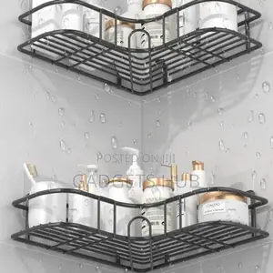 1pc Bathroom Shelf Wall Mounted Corner Storage
Soap Shelves