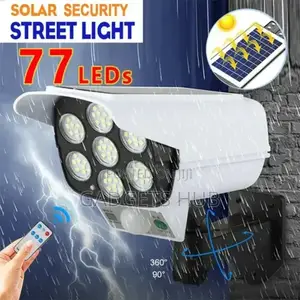 Photo - 77 LED Solar Light Motion Sensor Security Dummy
Camera