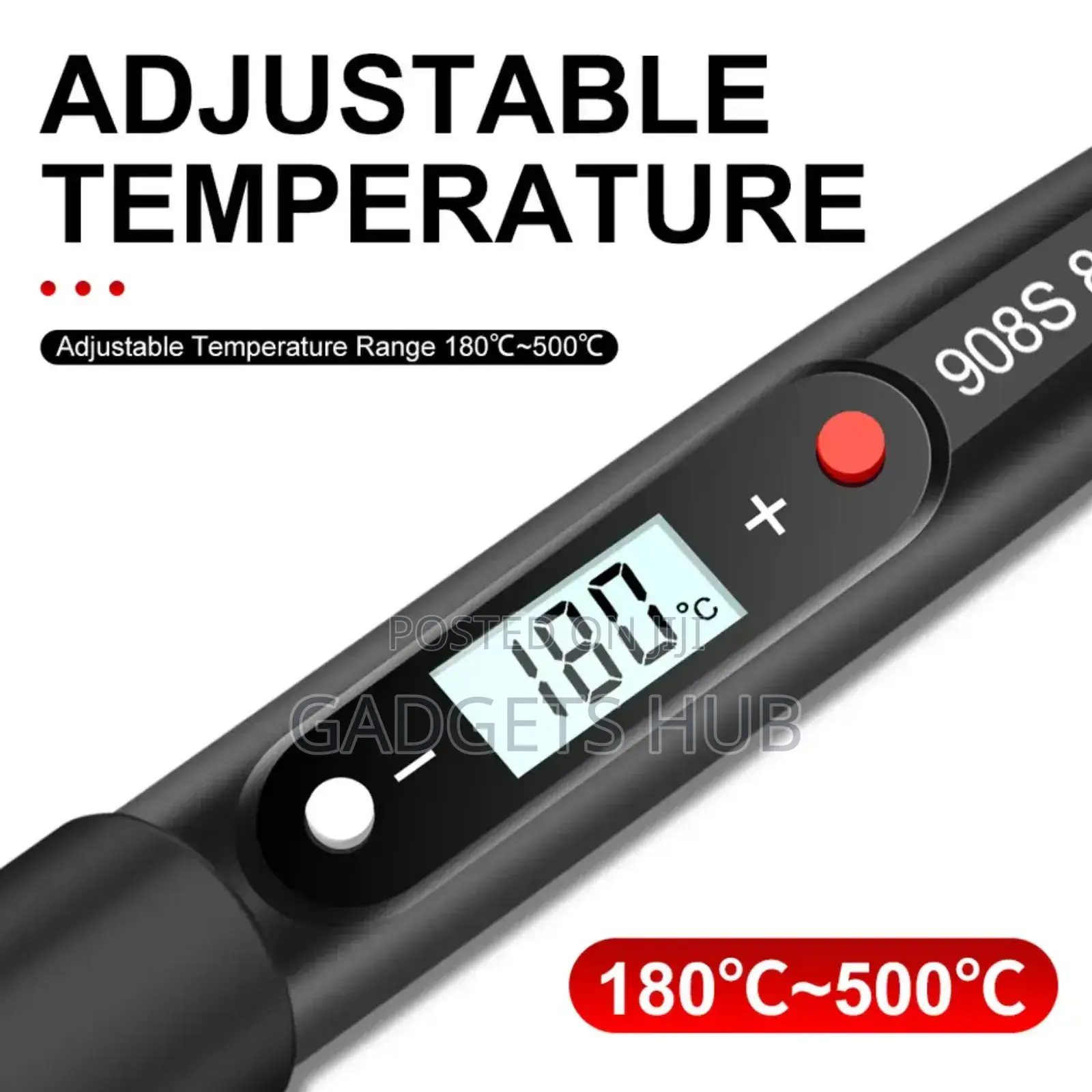 80W Digital Soldering Iron Kit Temperature
Adjustable