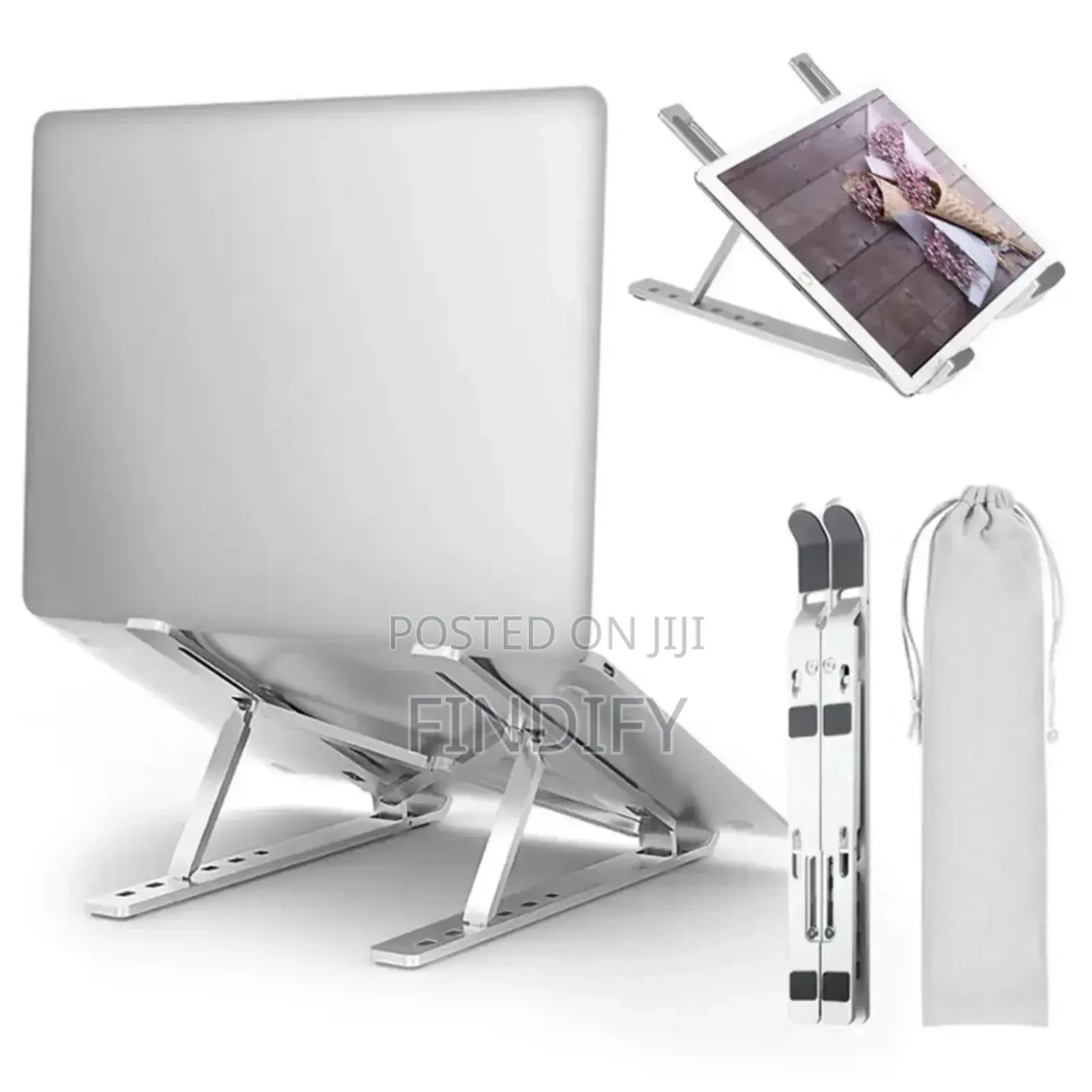 Adjustable Folding Laptop Stand Aluminum
Bracket Notebook