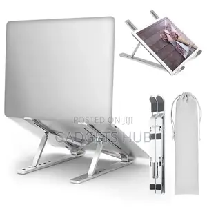 Adjustable Folding Laptop Stand Aluminum
Bracket Notebook