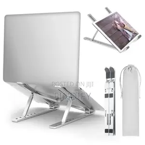Adjustable Folding Laptop Stand Aluminum
Bracket Notebook