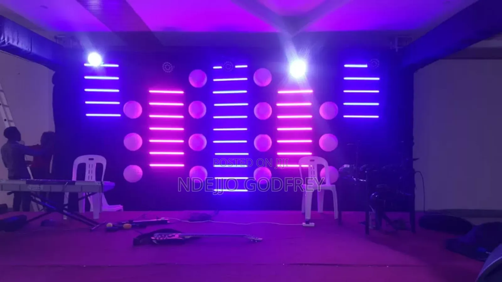 Church Back Stage Set Design