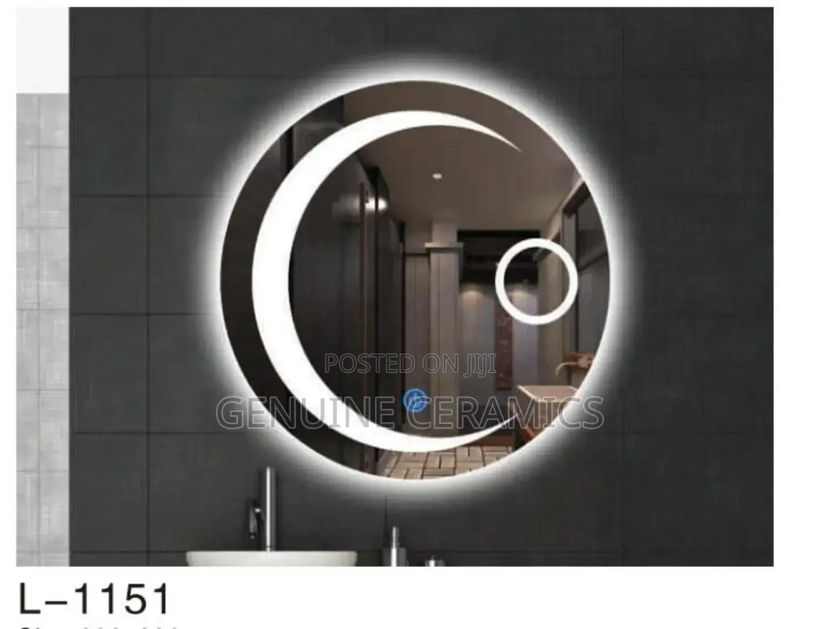 Circular LED Mirrors