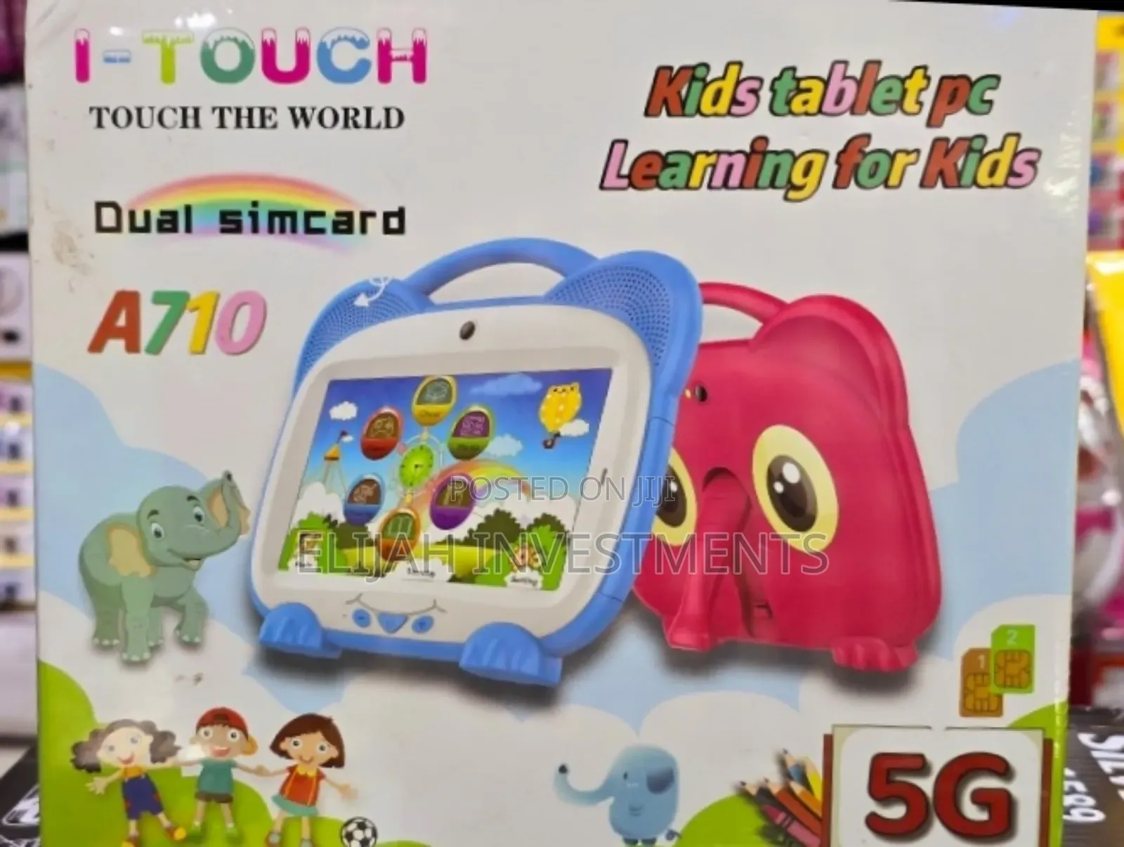 Multifunctional Dual Simcard Kids ITOUCH Tablet