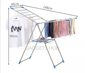 Stainless Steel Clocth Drying Rack, Folding Sunbed Towel