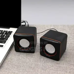 Photo - Portable USB 2.0 Wired Mini Stereo Speakers For Laptop PC