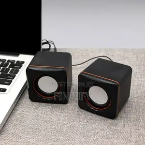 Portable USB 2.0 Wired Mini Stereo Speakers For Laptop PC
