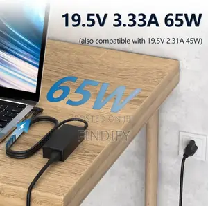 HP (Blue Pin)Laptop Adapter/Charger 19.5V 3.33A 65W