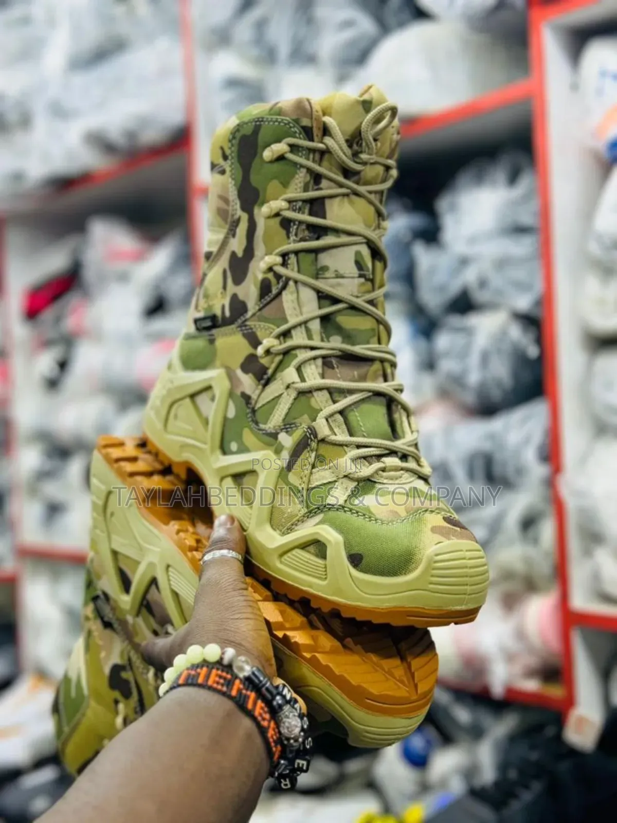 Tactical Millitary Desert Lowa Boots