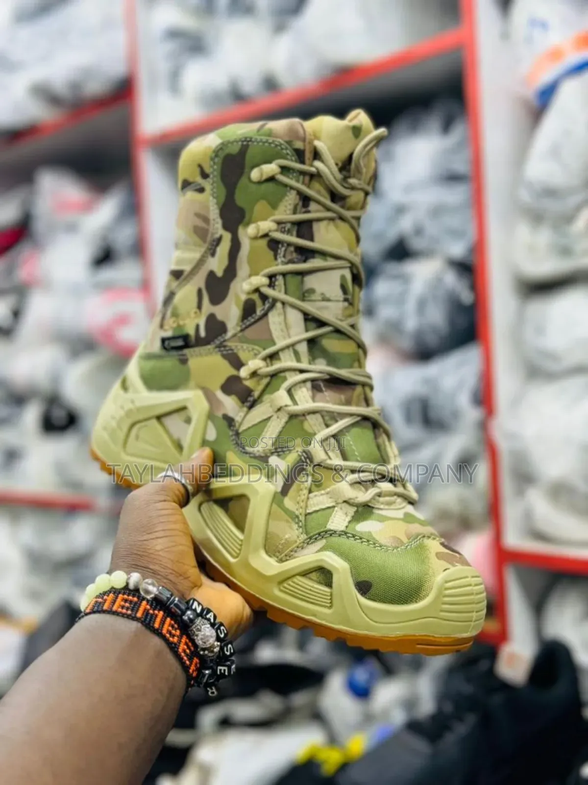 Tactical Millitary Desert Lowa Boots