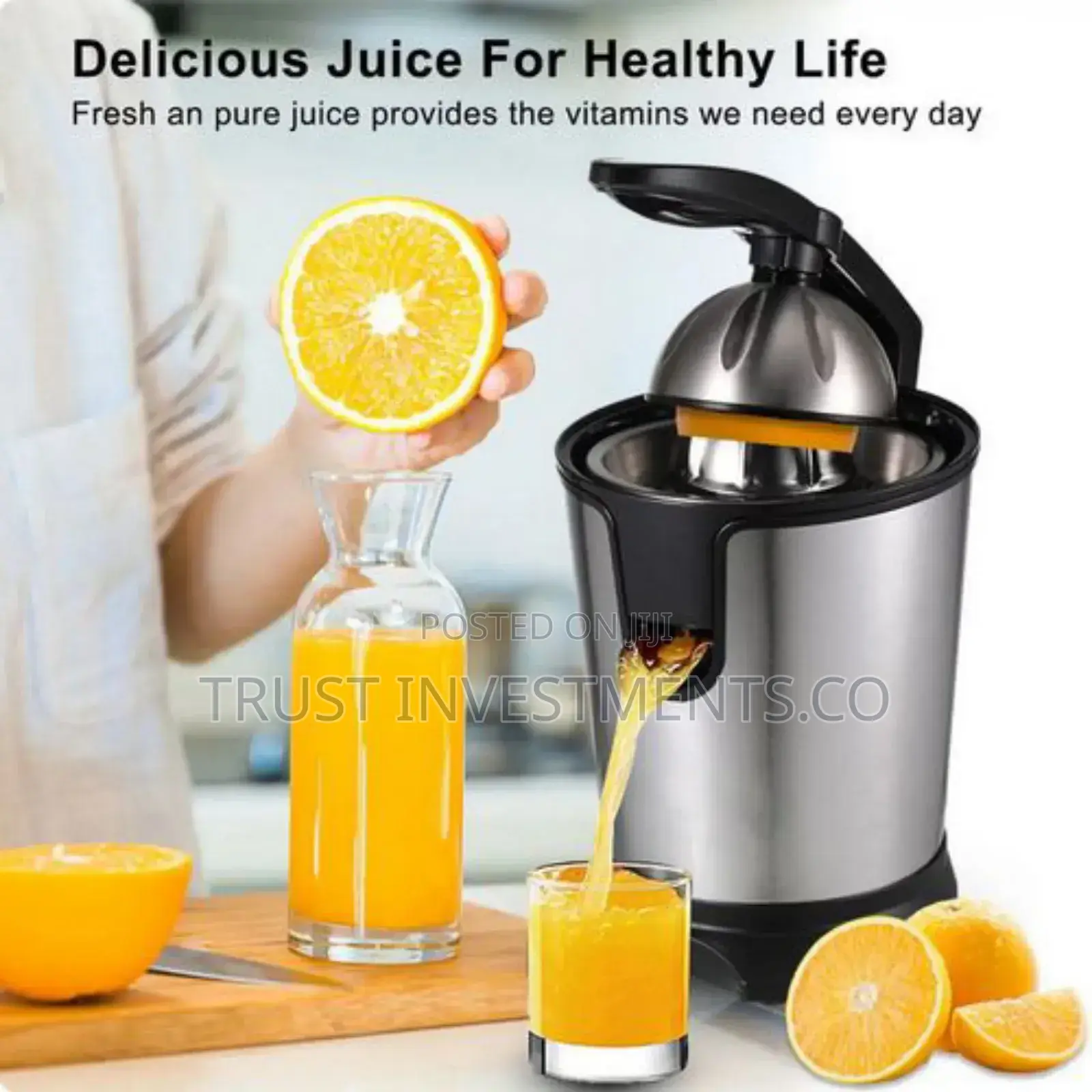 Electric Citrus Juicer, for Lemon,Grapefruit,Stainless Steel