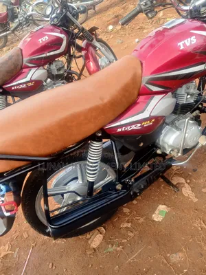 TVS HLX 125 2024 Red
