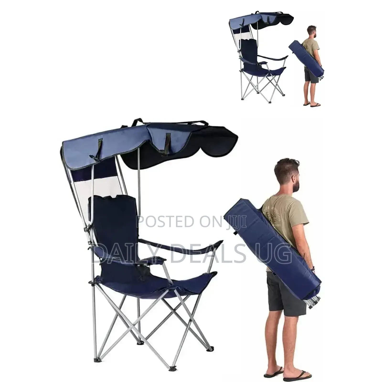 Camping Chair With Umbrella