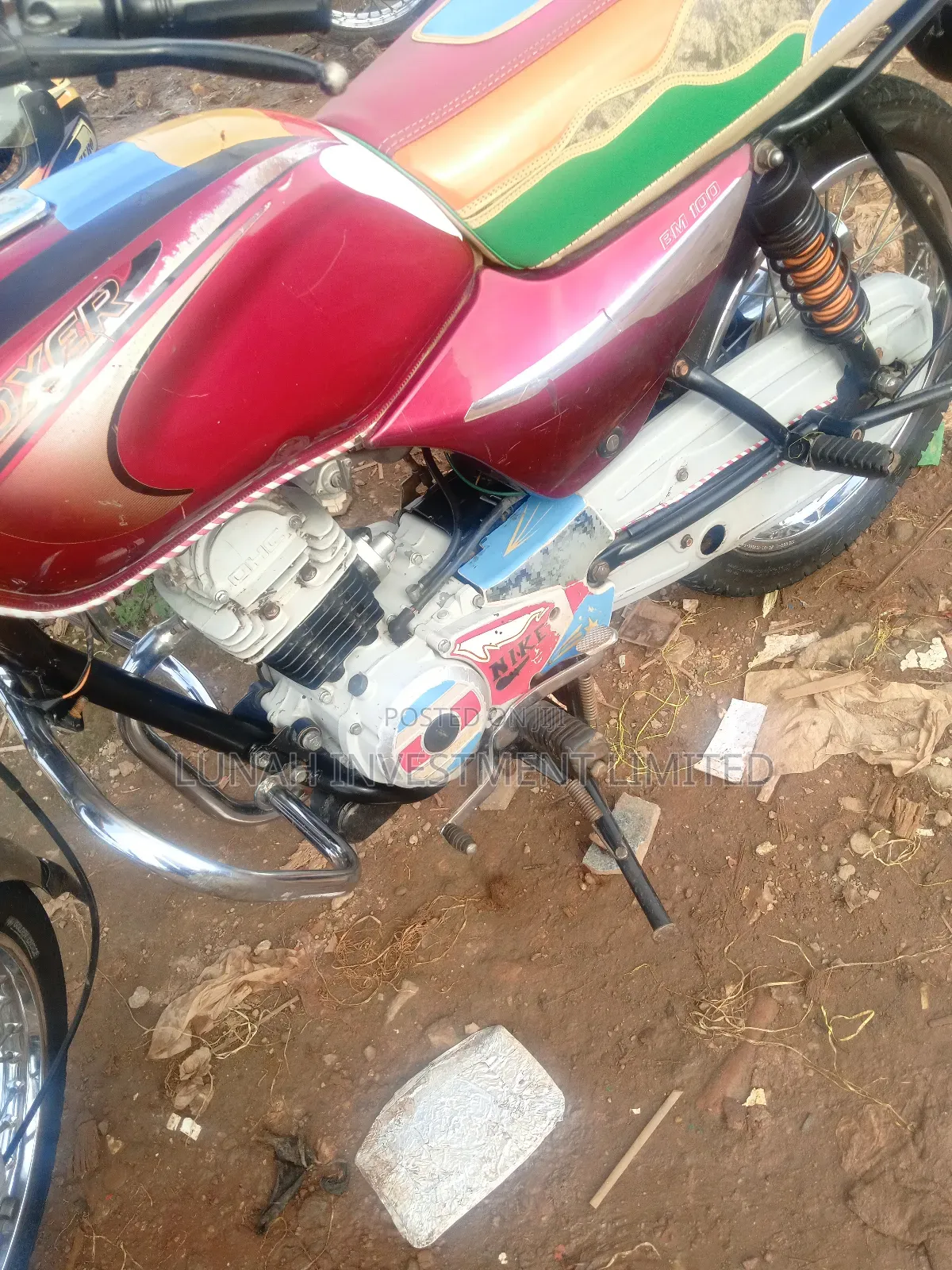 Bajaj Boxer 2023 Red