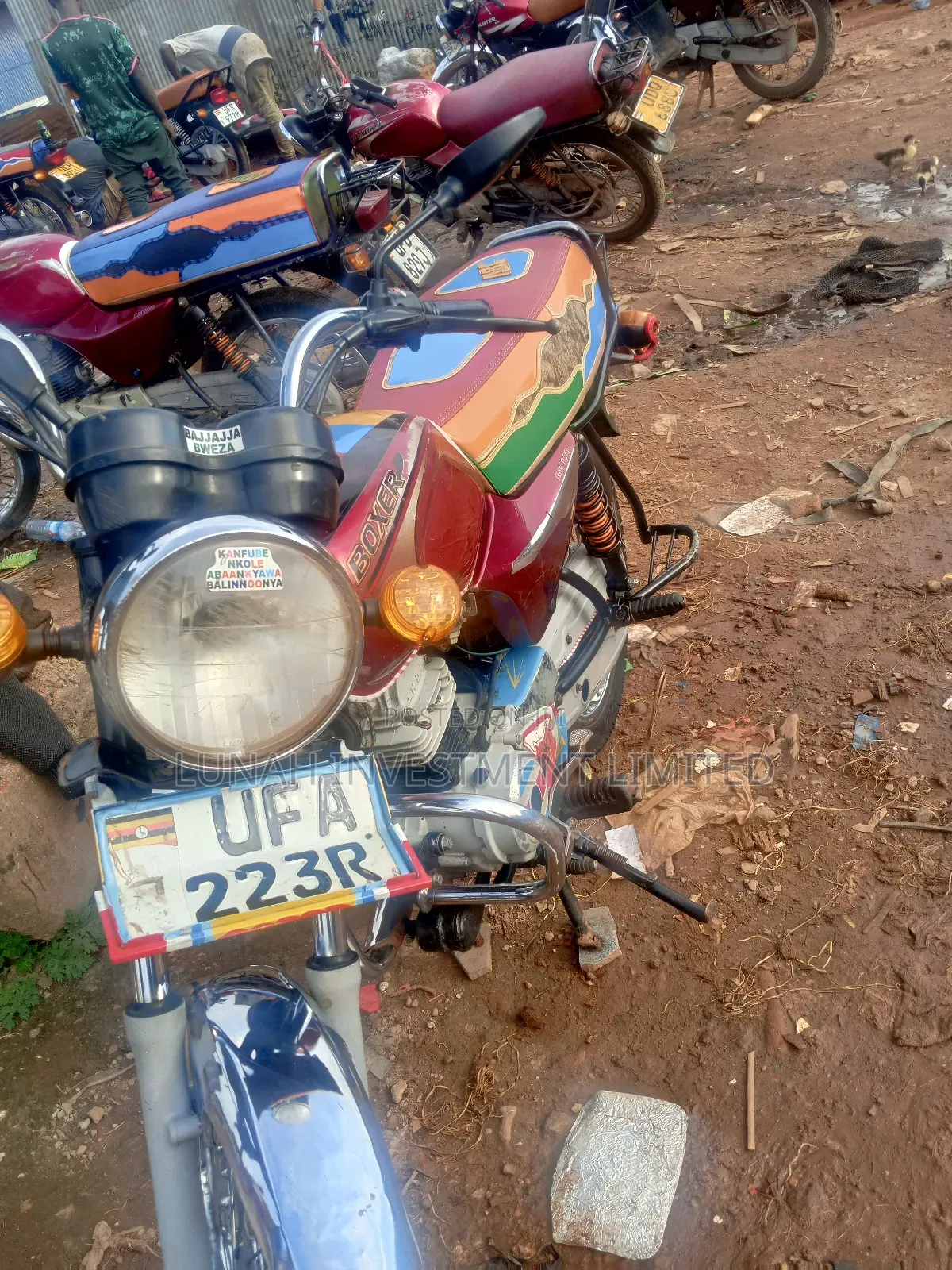Bajaj Boxer 2023 Red