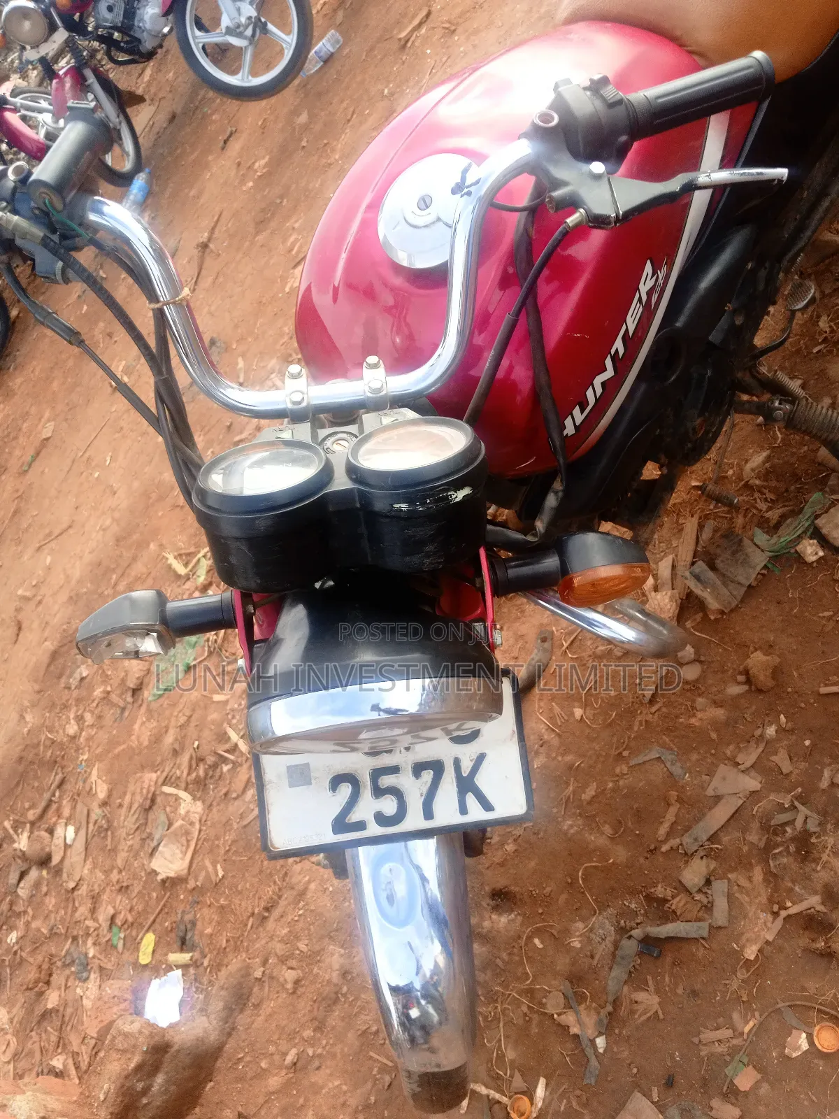Hero Hunter 125 2023 Red