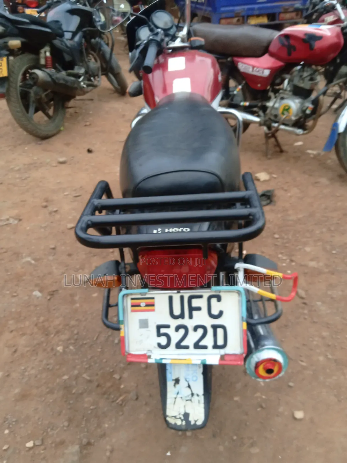 Hero Hunter 125 2023 Red