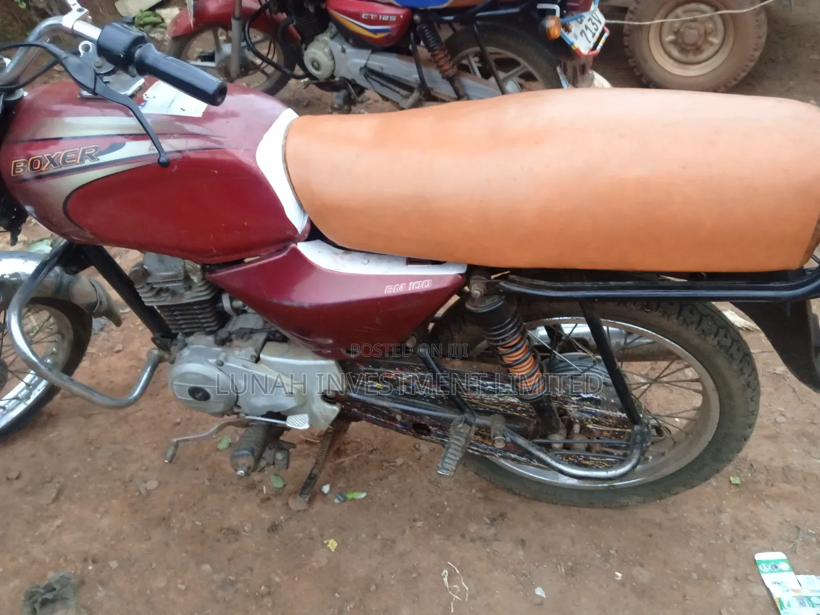 Bajaj Boxer 100 2023 Red