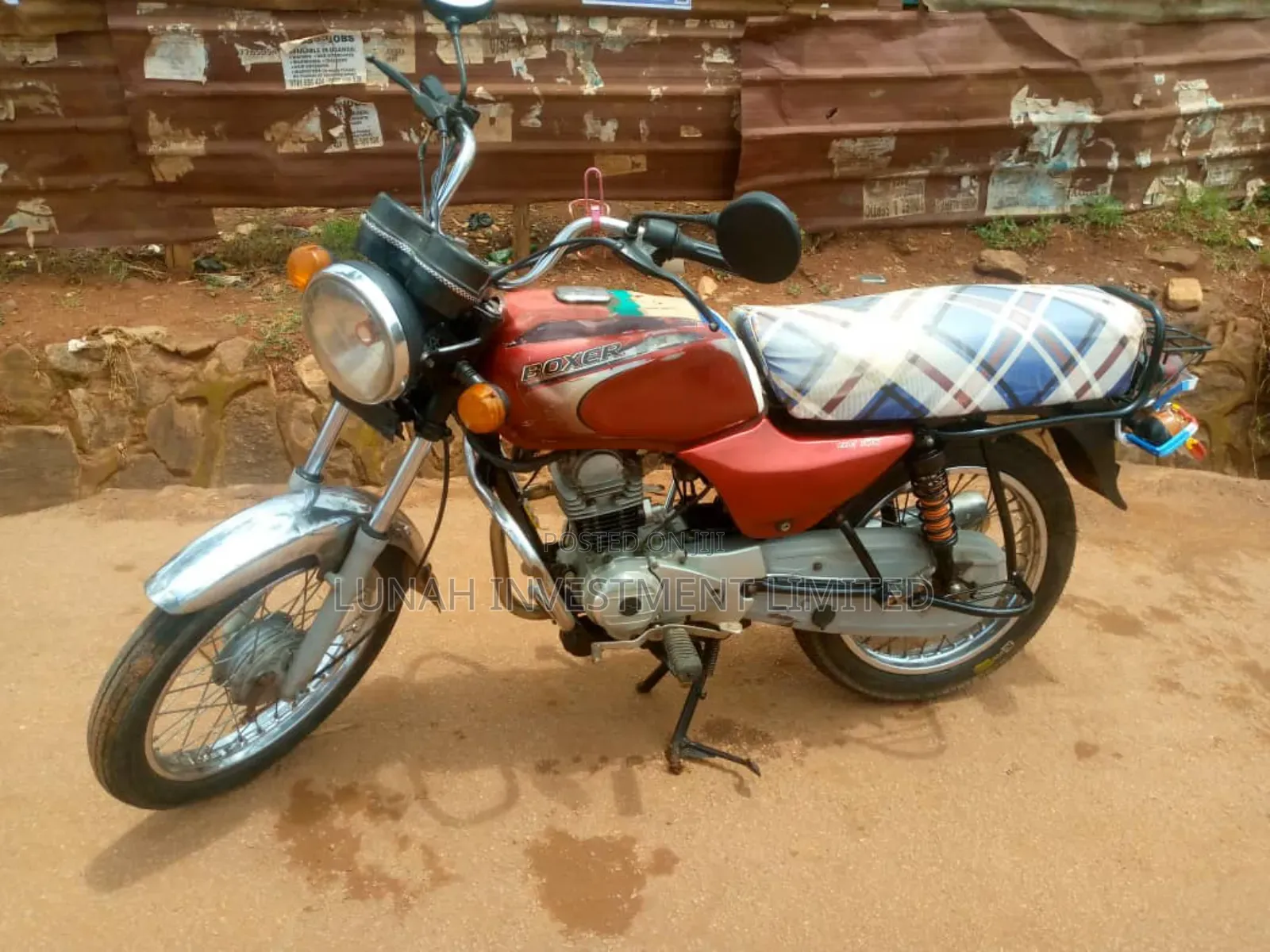 Bajaj Boxer 100 2022 Red