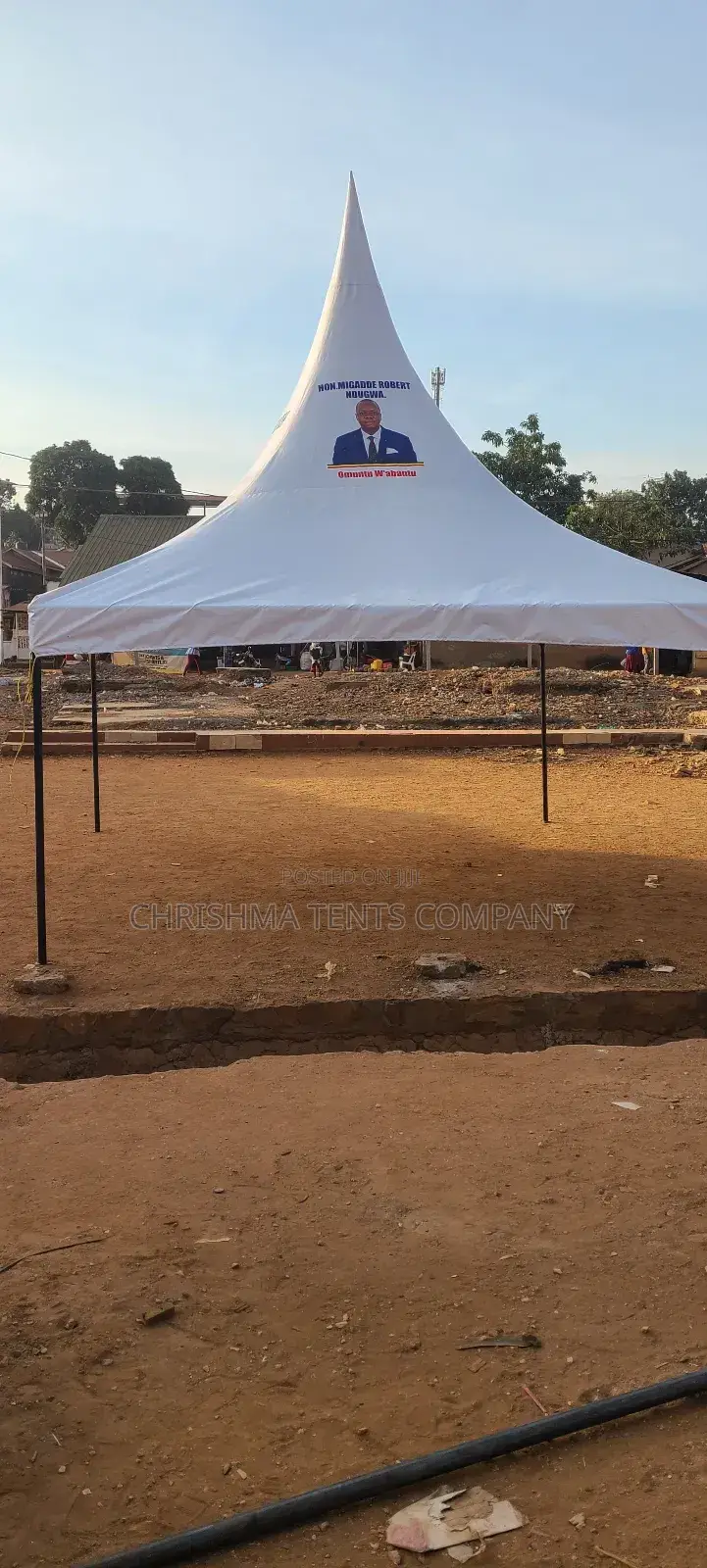 Campaign Tent With Ur Logo